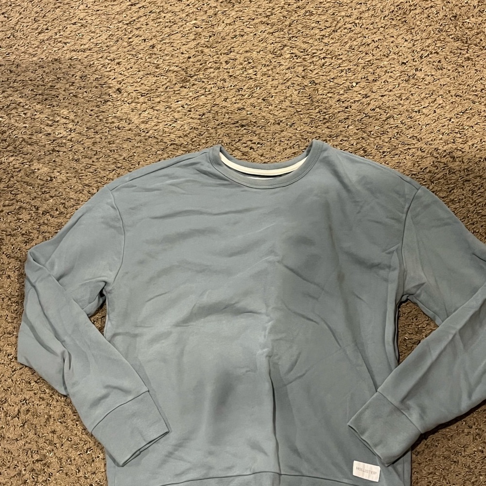 Men's Blue Crewneck Sweatshirt